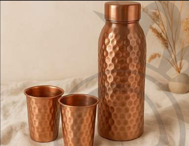 Copper Water Bottle-Elegant Corporate Gift Idea